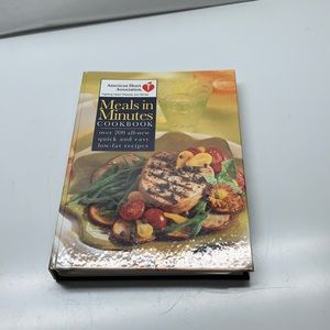 American Heart Association Meals minutes Hardcover